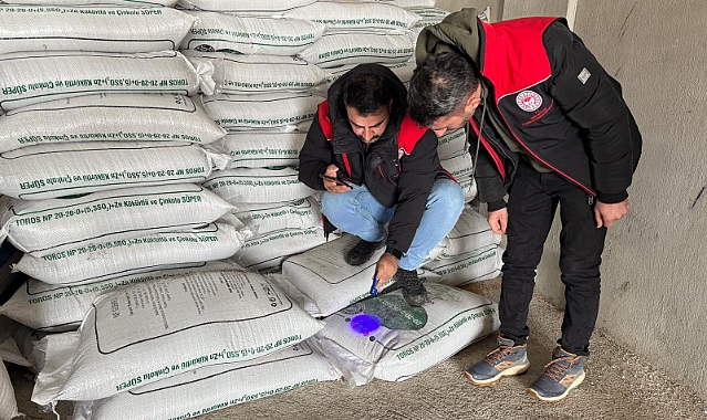 Ağrı’da kaliteli ürüne ulaşmak için, gübre bayi denetimleri devam ediyor
