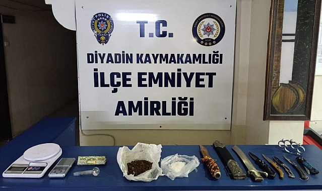 Ağrı’da zehir tacirlerine operasyon