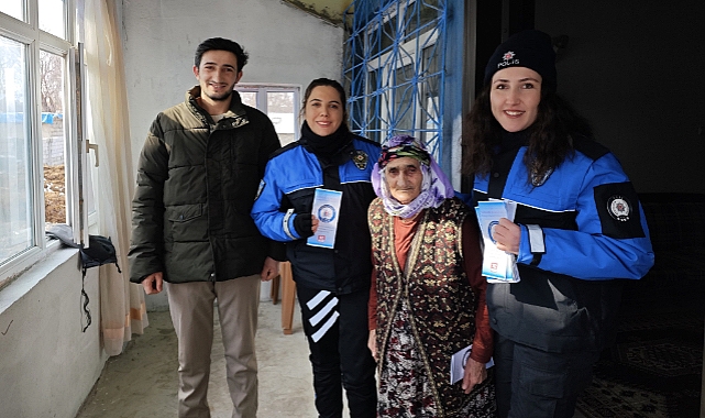 Ağrı Emniyet ekipleri soba zehirlenmelerine karşı uyardı