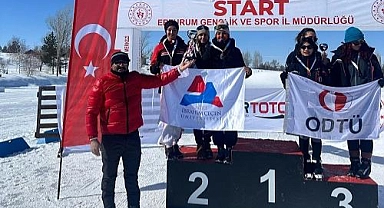 Ağrı’nın başarılı kadın sporcusu Berfin Balkis yine gururlandırdı