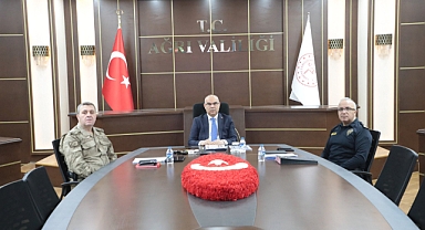 Ağrı Valisi Mustafa Koç VKS toplantısına katıldı