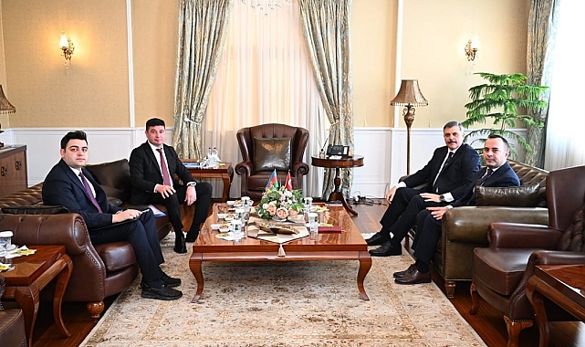 Başkonsolos Aliyev'den Vali Çiftçi'ye ziyaret