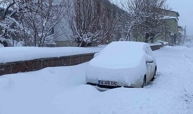 Bingöl Karlıova'da kar hayatı olumsuz etkiledi, 47 köy yolu ulaşıma kapandı