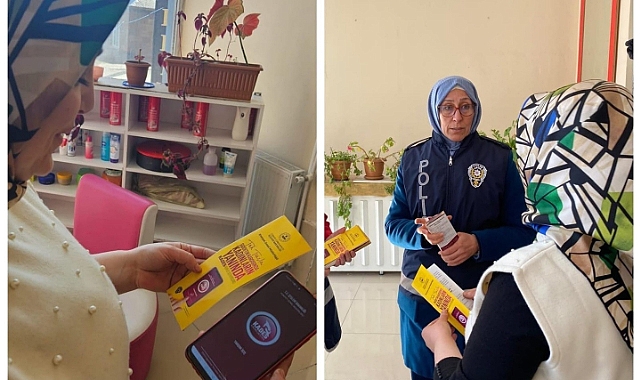 Bitlis'te kadına şiddetle mücadele kapsamında bilgilendirme çalışması yapıldı