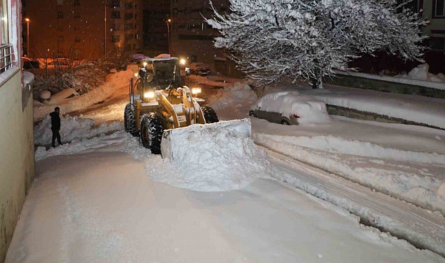 Bitlis'te kar esareti; 300 köy yolu ulaşıma kapandı