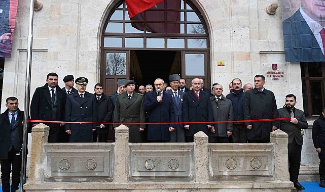 Depremde hasar alan Atatürk Evi yeniden hizmete girdi