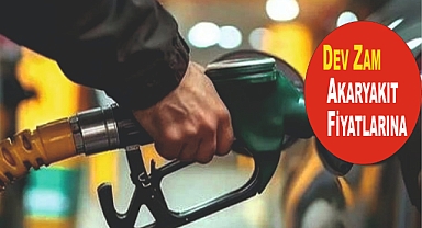 Dev Zam Akaryakıt Fiyatlarına