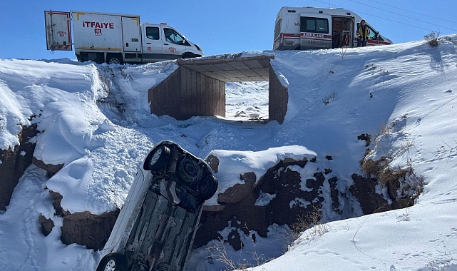 Doğubeyazıt’ta trafik kazası: 3 yaralı