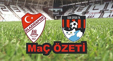 Elazığspor, Van Spor Maç Özeti