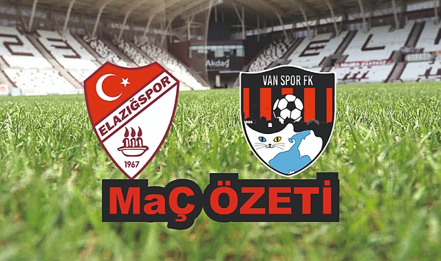 Elazığspor, Van Spor Maç Özeti