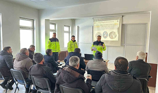 Emniyetten güvenli sürücülük farkındalığı