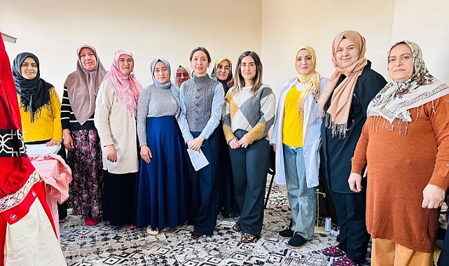 Erciş'te Aile Destek Kurslarına Ziyaret