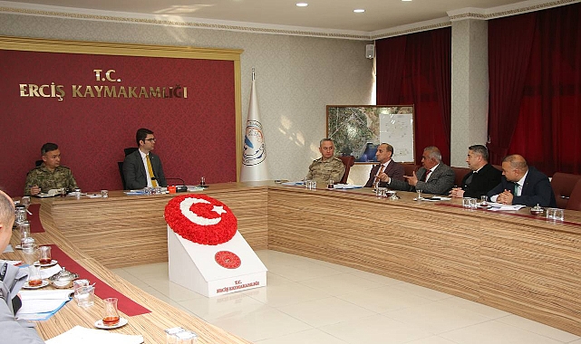 Erciş'te El Yapımı Patlayıcı Madde İle Mücadele Toplantısı Yapıldı
