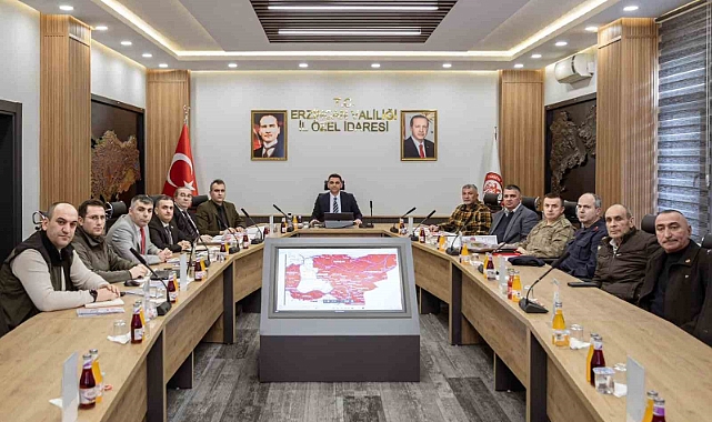 Erzincan İl Av Komisyonu toplantısı düzenlendi