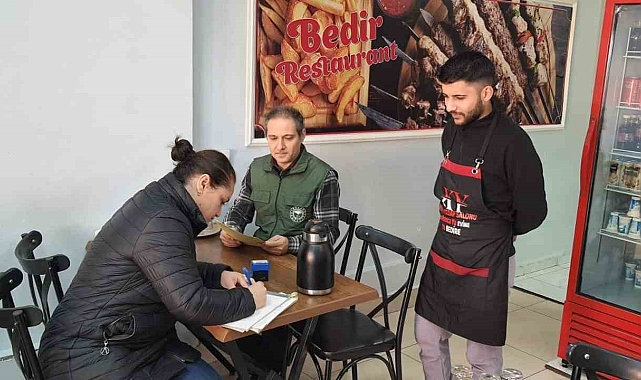 Erzincan İliç'te gıda denetimi
