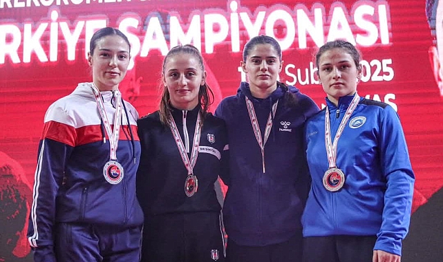 Erzincanlı sporcular Türkiye Şampiyonasından madalya ile döndü