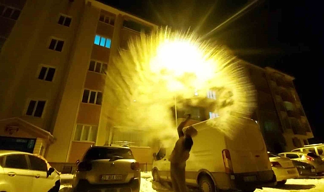 Erzurum -30 ile rekora koşuyor