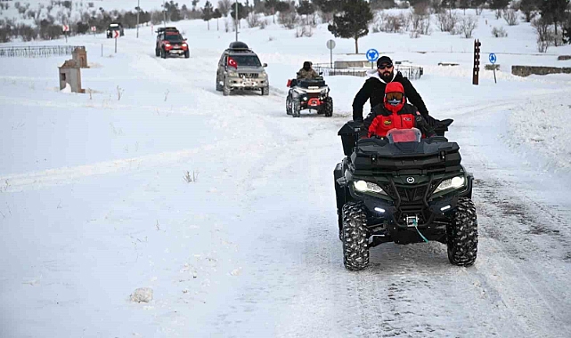 Erzurum'da adrenalin dolu etknlikler hız kesmeden devam ediyor
