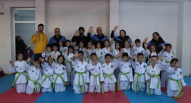 Erzurum'da polis bu kez kuşak bağladı