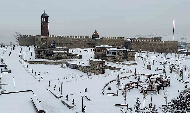 Erzurum için kuvvetli kar yağışı uyarısı