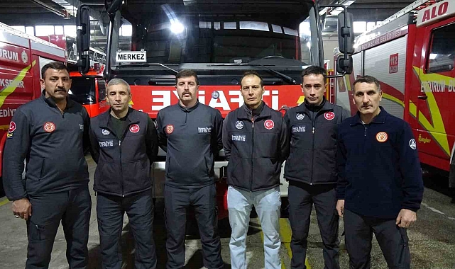 Erzurum İtfaiyesi personeli 6 Şubat'ı anlattı