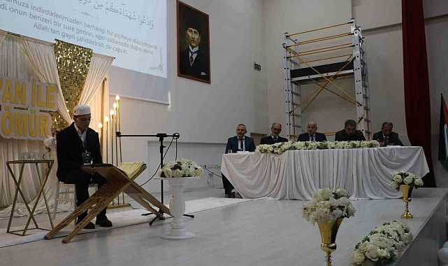 Genç Sada Kur'an-ı Kerim'i güzel okuma Bölge Yarışması Erzincan'da yapıldı