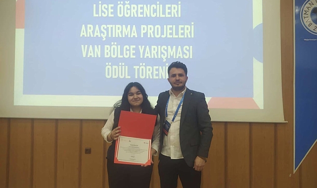 Hakkarili Berivan Bozkurt'un büyük başarısı