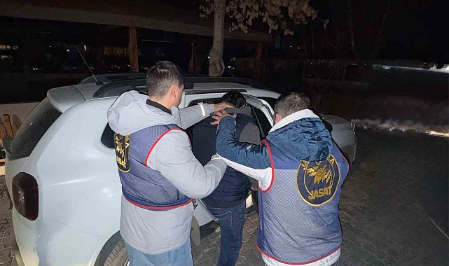 Iğdır'da hakkında 14 yıl 2 ay kesinleşmiş hapis cezası bulunan şahıs yakalandı