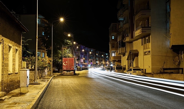 Iğdır'da sokaklar ışıl ışıl