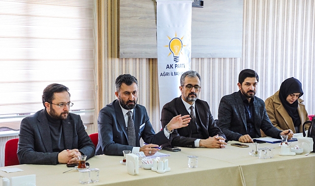 İl Başkanı Yıldız, Ağrı'daki basın mensuplarıyla kahvaltıda bir araya geldi
