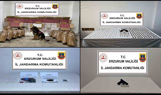Jandarmadan uyuşturucu tacirleri ve kaçakçılara operasyon