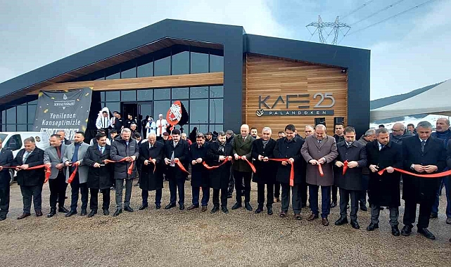 Kafe 25 Palandöken yenilenen yüzüyle hizmette