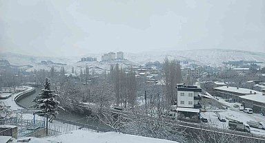 Kar yağışı sonrası kartpostallık görüntüler oluştu