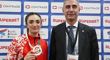Karslı Milli Sporcu Tuğba Toptaş Balkan şampiyonu oldu