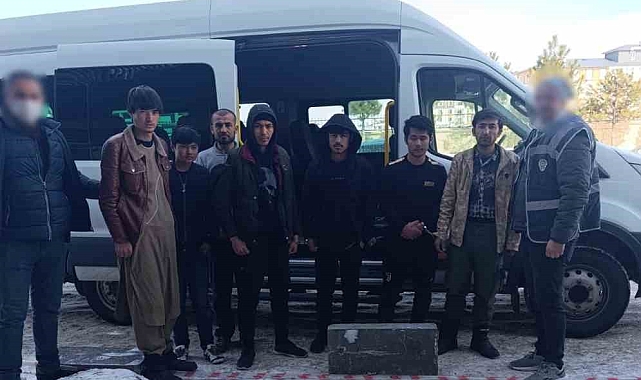 Kars'ta 7 düzensiz göçmen yakalandı