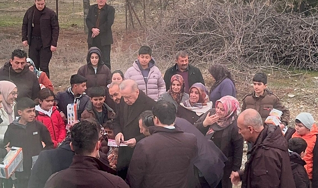 Küçük Yusuf'un Cumhurbaşkanı Erdoğan sevgisi