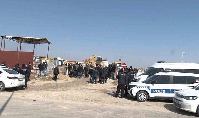 Malatya'da hafriyatçılar kontak kapattı