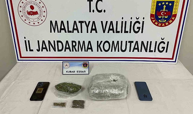 Malatya'da uyuşturucu operasyonu: 3 gözaltı