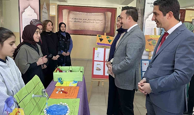 Malazgirtli öğrenciler atasözleri ve deyimleri maketlerle canlandırdı
