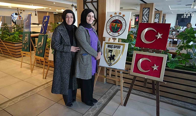Muş Kültür Sanat ve Doğa Derneği tarafından sanat sergisi düzenlendi