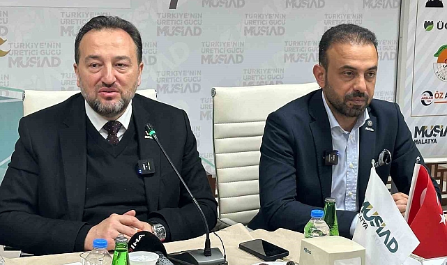 MÜSİAD Genel Başkanı Mahmut Asmalı Malatya'da üyelerle buluştu