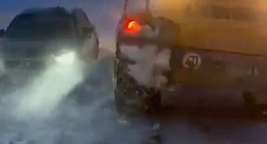 Muş'ta Karda mahsur kalan vatandaş kurtarıldı