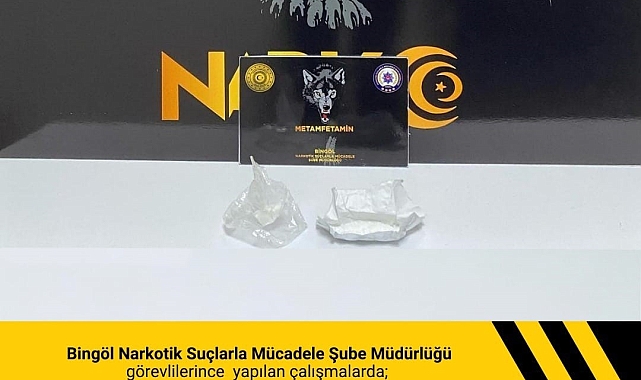 Narkotik Suçlarla Mücadele Şube Müdürlüğü uyuşturucu operasyonu gerçekleştridi
