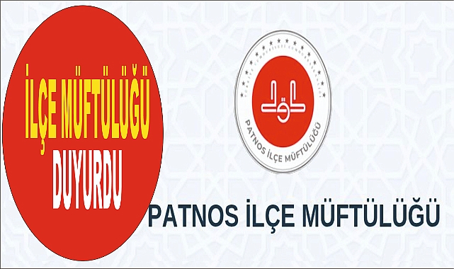 Patnos Müftülüğü Depremde Hayatını Kaybedenler İçin Anma Programı Düzenlenecek