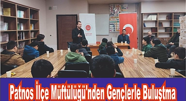 Patnos Müftülüğü'nden Gençlere Yönelik Değerler Eğitimi Programı Düzenlendi