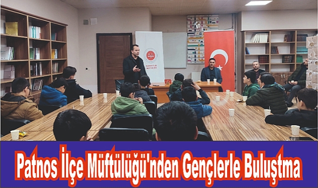 Patnos Müftülüğü'nden Gençlere Yönelik Değerler Eğitimi Programı Düzenlendi
