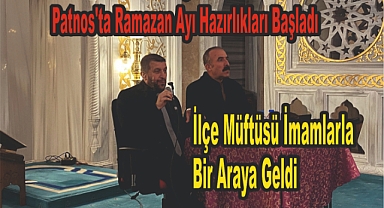 Patnos'ta Ramazan Ayı Hazırlıkları Başladı