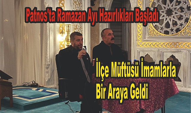 Patnos'ta Ramazan Ayı Hazırlıkları Başladı