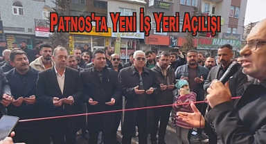 Patnos'ta Yeni İş Yeri Açılışı