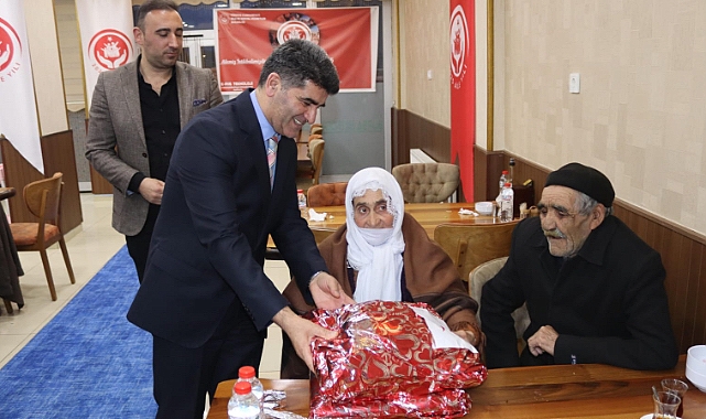 Patnos’ta yıllara meydan okuyan evliliklere vefa programı